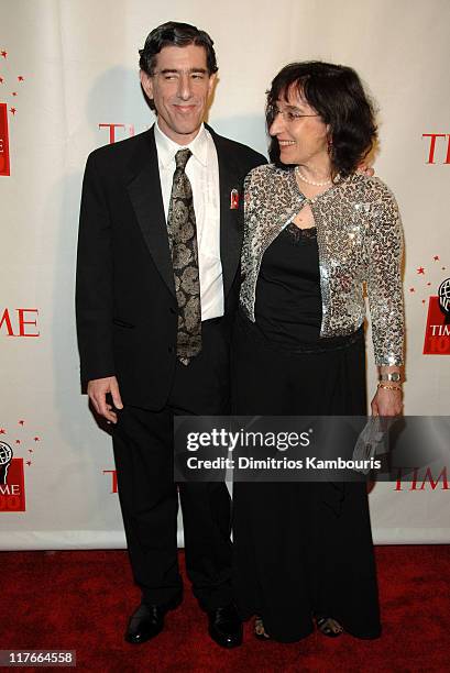 Dr. Richard J. Davidson and guest during Time Magazine's 100 Most Influential People 2006 - Arrivals at Jazz at Lincoln Center at Time Warner Center...