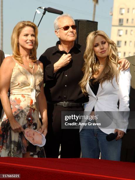 Dorothy Lucey, Steve Edwards and Jillian Barberie at the ceremony honoring him with a star on the Hollywood Walk of Fame.