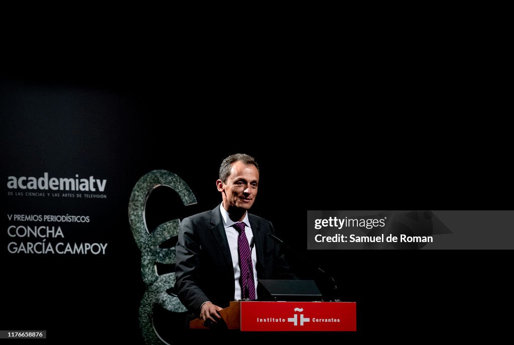 Scientific Journalist Award 'Concha Garcia Campoy' In Madrid