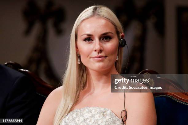 Lindsey Vonn during the Asturias Awards on October 18, 2019 in Oviedo Spain