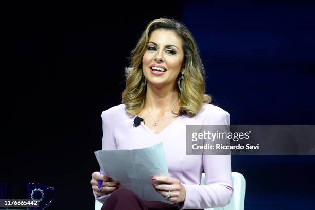 Morgan Ortagus, U.S. Department Of State Spokesperson, speaks onstage during the 2019 Concordia Annual Summit - Day 1 at Grand Hyatt New York on...