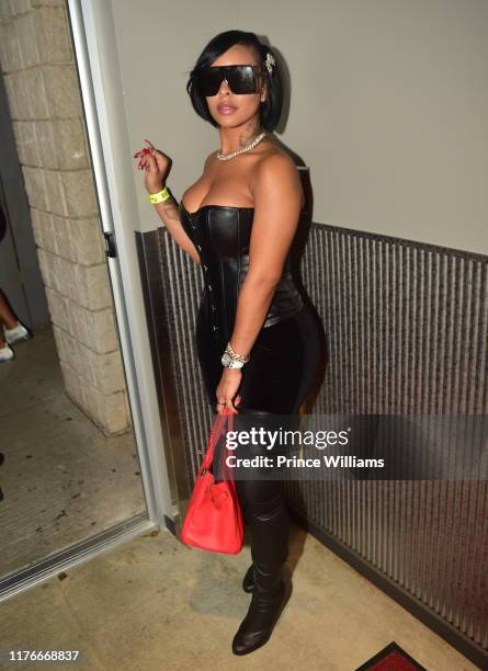 Alexis Skyy attends Meek Mill & Future in Concert at The Cellairis Amphitheatre at Lakewood on September 22, 2019 in Atlanta, Georgia.