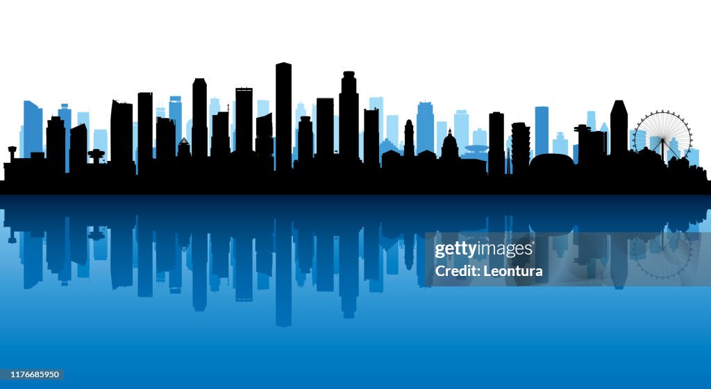 Singapore (All Buildings Are Complete and Moveable)