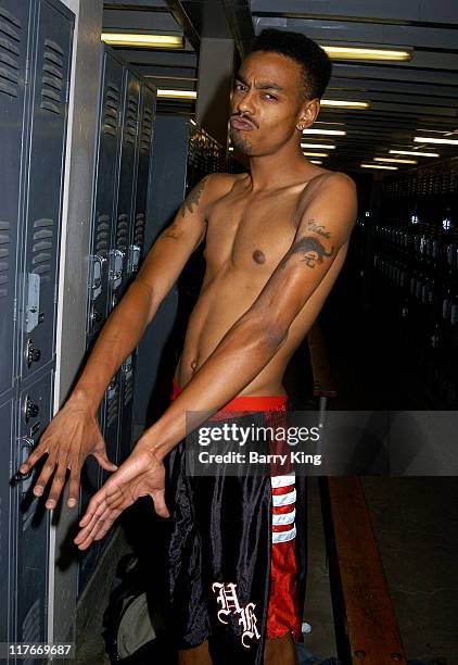 Teck Money during Hollywood Knights Basketball Game - Van Nuys at Van Nuys High School in Van Nuys, California, United States.