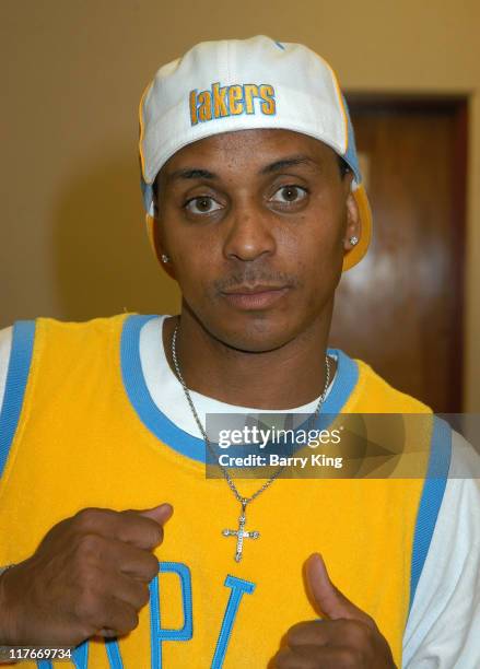 Romeo during Hollywood Knights Basketball Game - Van Nuys at Van Nuys High School in Van Nuys, California, United States.