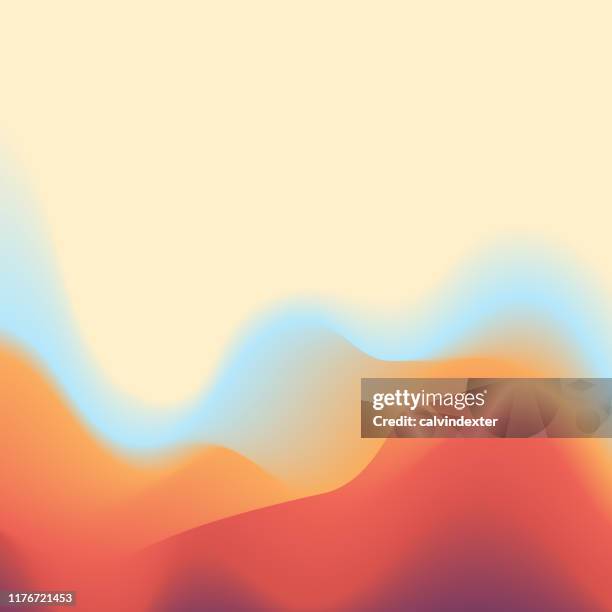 background abstract color gradients - heat temperature stock illustrations