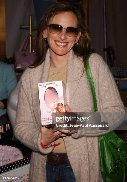 Marlee Matlin at Nu Bra USA during Silver Spoon Pre-Golden Globe Hollywood Buffet - Day 1 at Private Residence in Los Angeles, California, United...