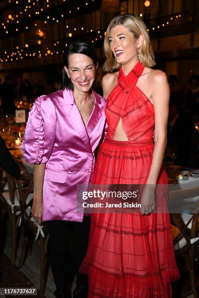 Cynthia Rowley and Sophie Sumner attend Metropolitan Opera Opening Night Gala, Premiere Of "Porgy and Bess" on September 23, 2019 in New York City.