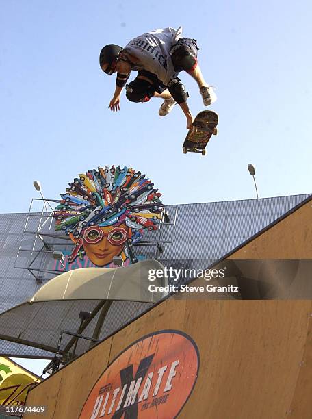 Extreme athlete during "ESPN'S Ultimate X" Movie Premiere at Universal City Walk in Universal City, California, United States.