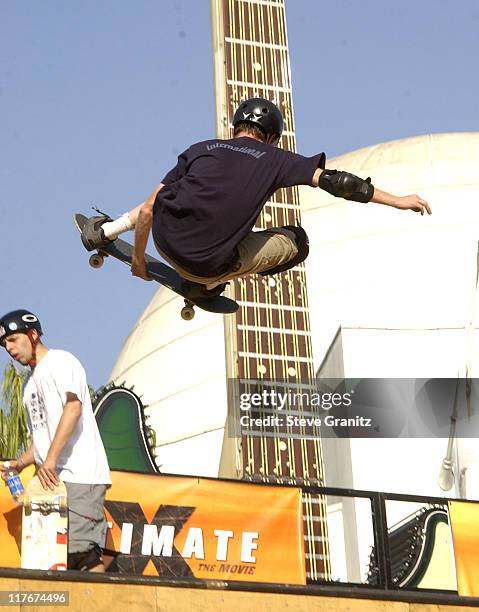 Extreme athlete during "ESPN'S Ultimate X" Movie Premiere at Universal City Walk in Universal City, California, United States.