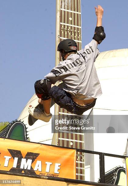 Extreme athlete during "ESPN'S Ultimate X" Movie Premiere at Universal City Walk in Universal City, California, United States.