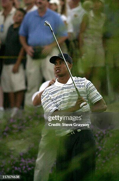 Tiger Woods during Tiger Woods and Annika Sorenstam win Battle at Bighorn at Big Horn Country Club in Palm Desert, California, United States.