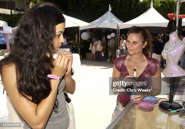 Michelle Rodriguez at Jennifer Kaufman during The Silver Spoon Beauty Buffet Sponsored By Allure - Day Two at Private Residence in Los Angeles,...