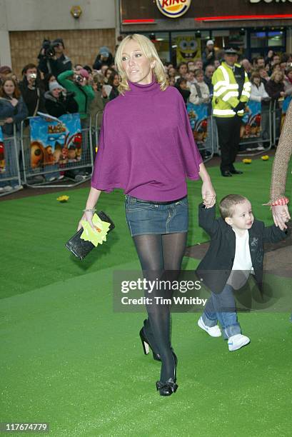 Jenny Frost during "The Magic Roundabout" Premiere - Arrivals at Vue Leicester Square in London, Great Britain.