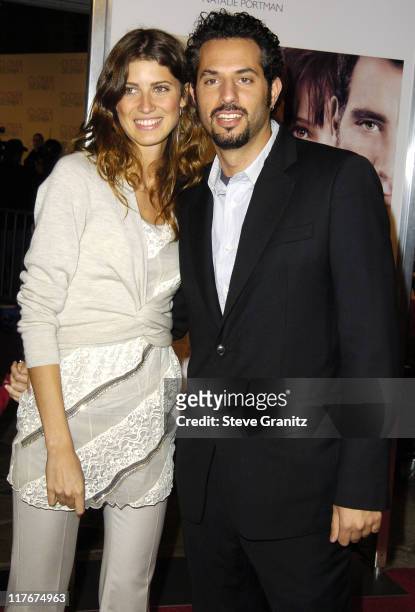 Michelle Alves and Guy Oseary during "Closer" Los Angeles Premiere - Arrivals at Mann Village Theatre in Westwood, California, United States.