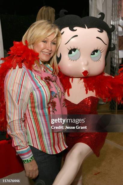 Kathy Hilton at Betty Boop during Silver Spoon Golden Globes Hollywood Buffet - Day 1 at Private Residence in Beverly Hills, California, United...