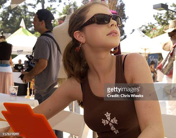 Michelle Trachtenberg at SPY Optics during The Silver Spoon Beauty Buffet Sponsored By Allure - Day Two at Private Residence in Los Angeles,...