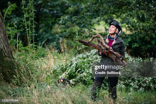 Logging Woman Tree 968 Female Logger Stock Photos, High-Res Pictures, and Images - Getty ...