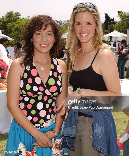 Bridgette Wilson at Tina Steinberg during Silver Spoon Dog and Baby Buffet - Day 2 at Private Residence in Los Angeles, California, United States.