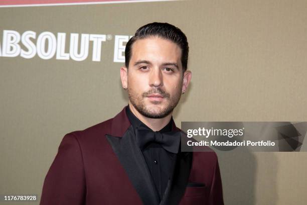 American rapper G Eazy guest at the Red Carpet of the Amfar Gala on the Milan Stock Exchange. Milan , September 21th, 2019