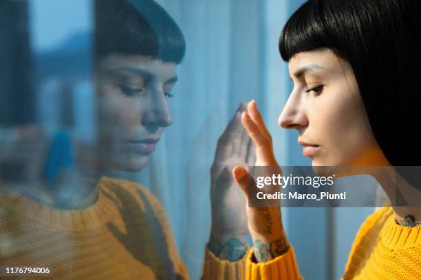 contemplate the moment - fobia imagens e fotografias de stock