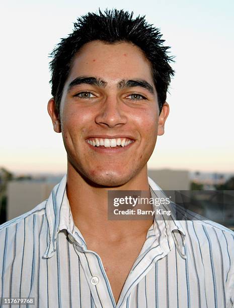 Tyler Hoechlin during Hollywood Knights Basketball Team Wrap Party - Inside at The Highlands in Hollywood, California, United States.