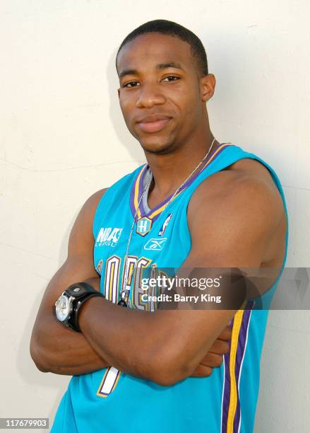 Arlen Escarpeta during Hollywood Knights Basketball Game - Fullerton at Troy High School in Fullerton, California, United States.