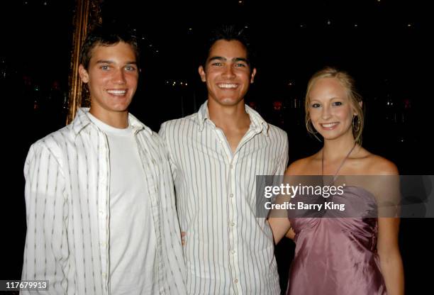 Tanner Hoechlin and brother Tyler Hoechlin and Candice Accola