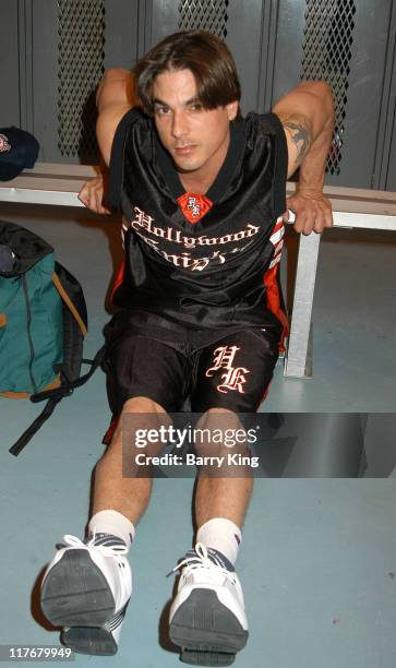 Bryan Dattilo during Hollywood Knights Basketball Game - Fullerton at Troy High School in Fullerton, California, United States.