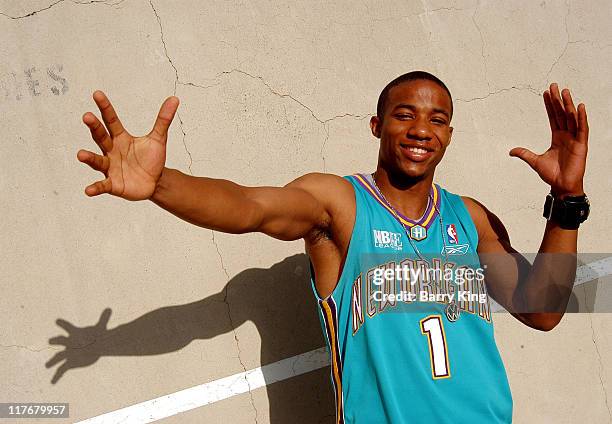 Arlen Escarpeta during Hollywood Knights Basketball Game - Fullerton at Troy High School in Fullerton, California, United States.