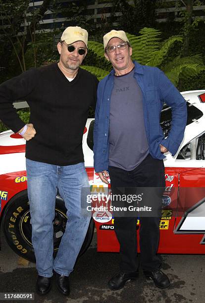 Tom Hanks & Tim Allen at the Target A Time for Heroes Celebrity Carnival Benefitting the Elizabeth Glaser Pediatric AIDS Foundation