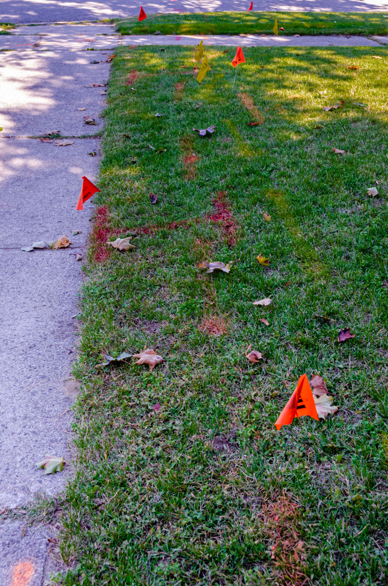 utility markings