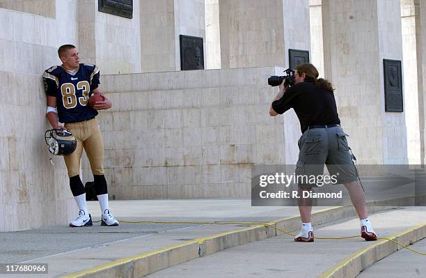 Kevin Curtis, Rams during Reebok NFL Players Rookie Premiere Presented by 989 Sports at LA Coliseum in Los Angeles, California, United States.