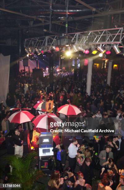 Party interior during Super Bowl XXXVI - Maxim Super Bowl Party at The Ruins in New Orleans, Louisiana, United States.