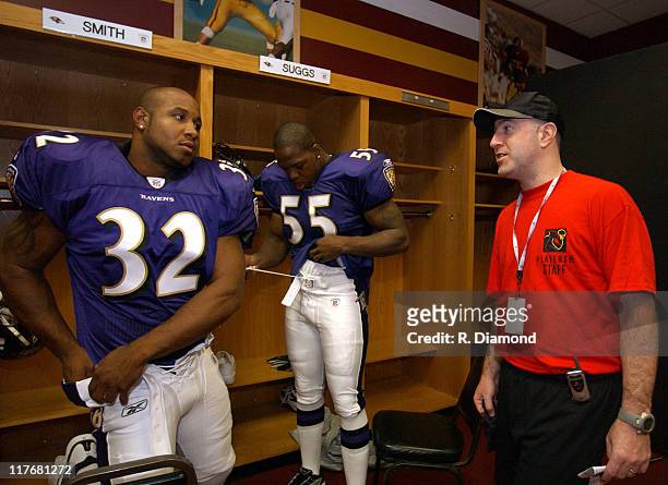 Musa Smith, Terrell Suggs,Ravens and Howard Skull, NFLPA