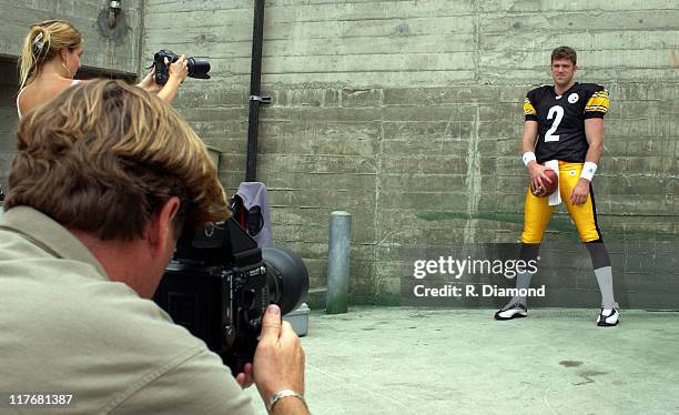 Brian St.Pierre, Pittsburgh during Reebok NFL Players Rookie Premiere Presented by 989 Sports at LA Coliseum in Los Angeles, California, United...