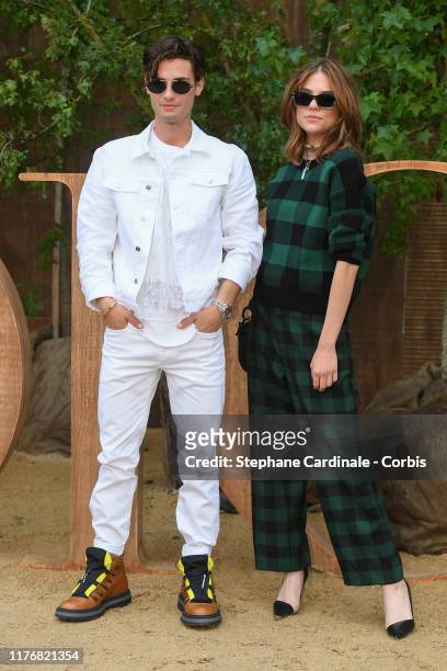 Jack Brett Anderson and Morgan Polanski attend the Christian Dior Womenswear Spring/Summer 2020 show as part of Paris Fashion Week on September 24,...