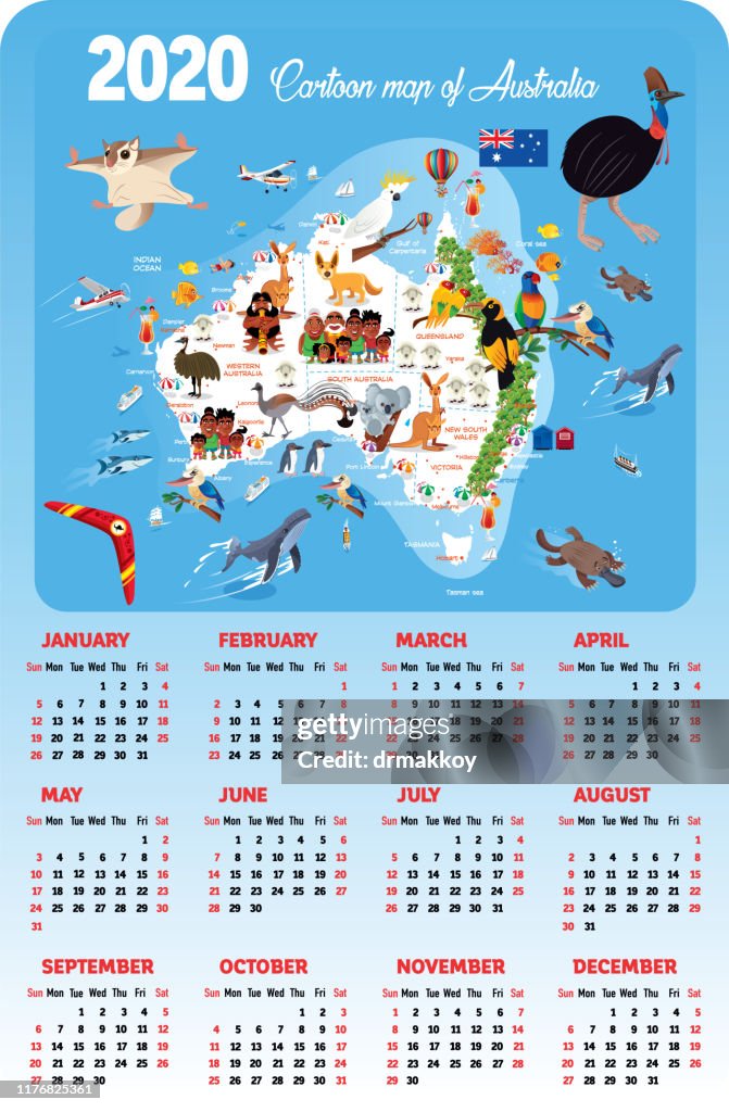 AUSTRALIA CALENDAR