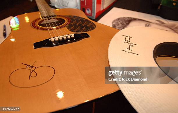 Auction Items during Sprint and SunTrust presents Sound & Speed - Day1 at Wildhorse Saloon in Nashville, TN., United States.