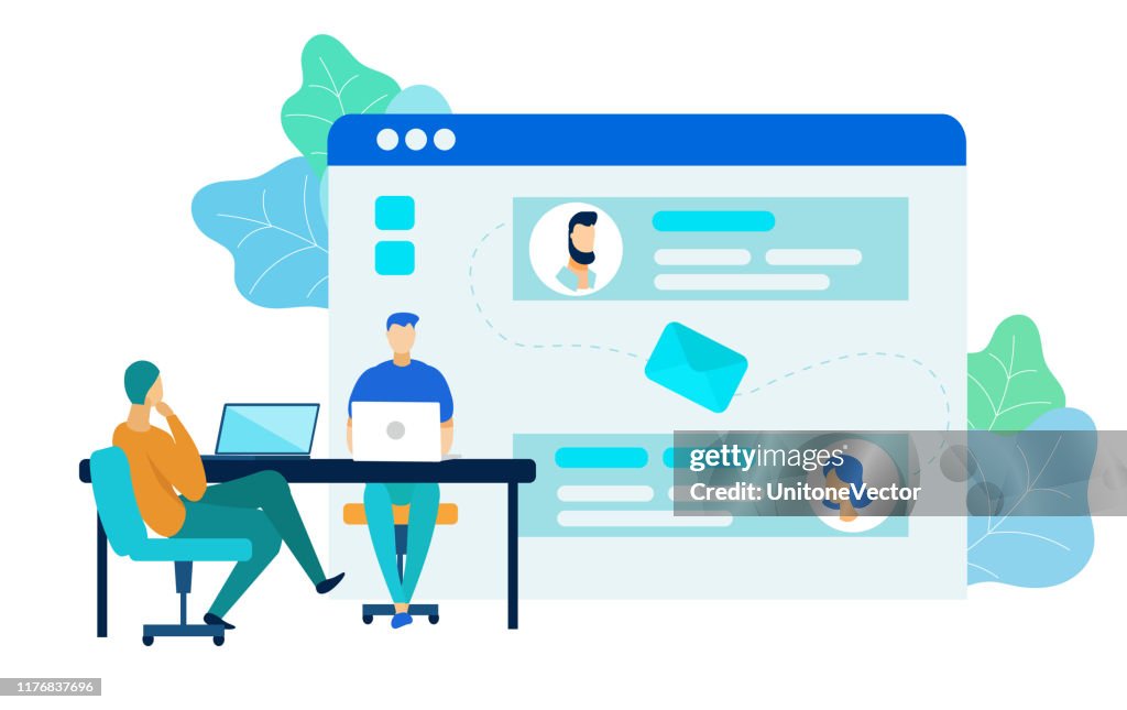 Software Development Process Vector Illustration High-Res Vector ...