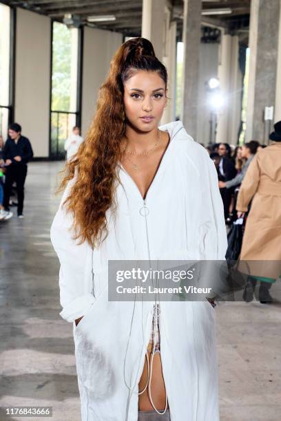 Tal attends the Dawei Womenswear Spring/Summer 2020 show as part of Paris Fashion Week on September 24, 2019 in Paris, France.