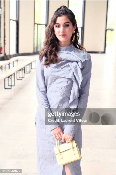 Claire Chust attends the Dawei Womenswear Spring/Summer 2020 show as part of Paris Fashion Week on September 24, 2019 in Paris, France.