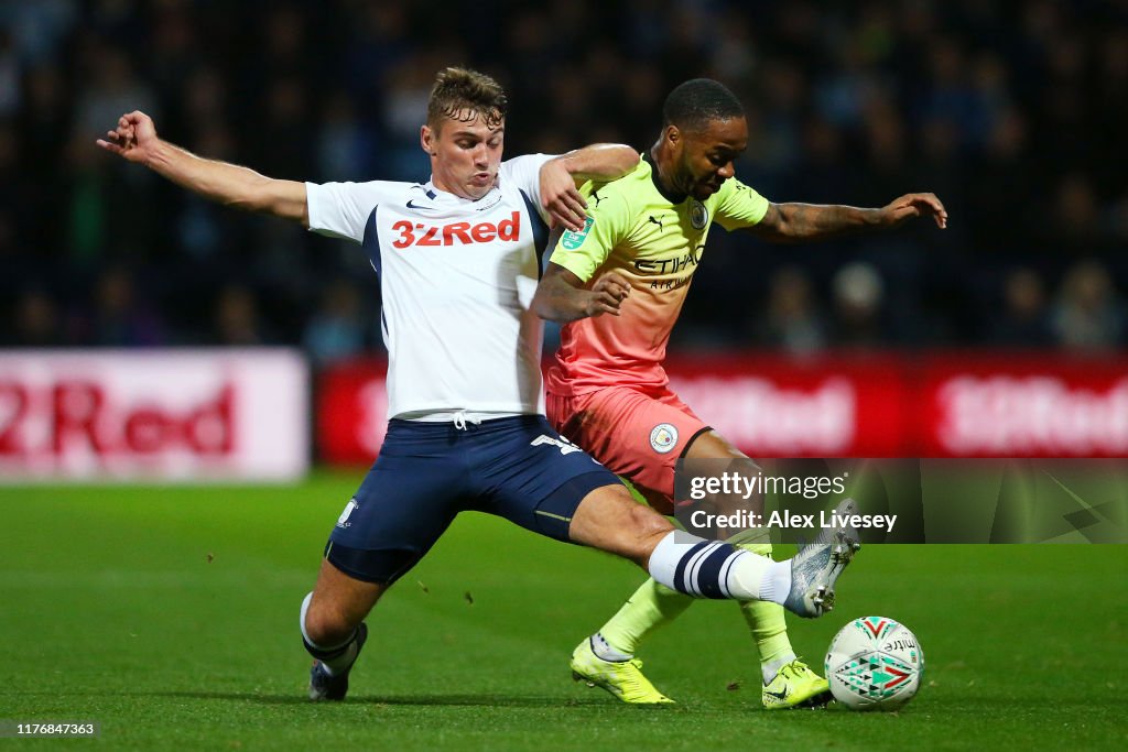 Preston North End v Manchester City - Carabao Cup Third Round