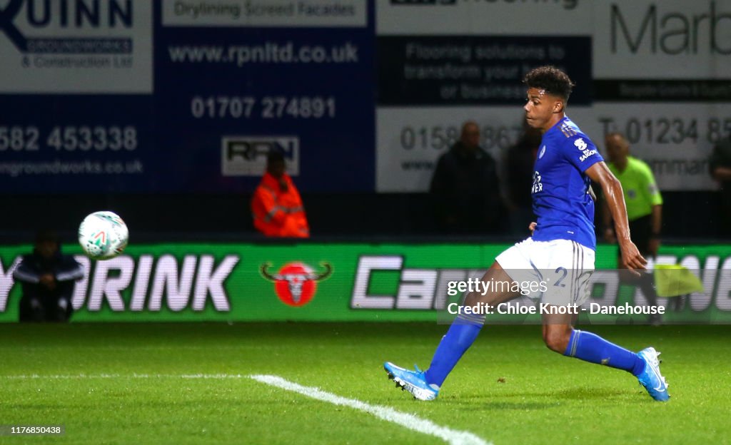 Luton Town v Leicester City - Carabao Cup Third Round