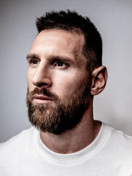 Lionel Messi of FC Barcelona and Argentina poses for a portrait ahead of The Best FIFA Football Awards 2019 at Excelsior Hotel Gallia on September...