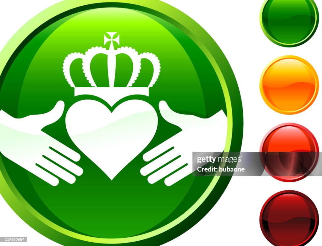 Irish Friendship internet royalty free vector art