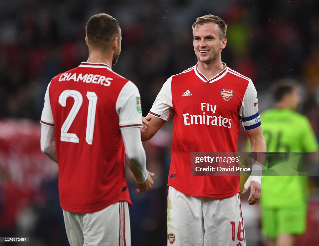 Arsenal FC v Nottingham Forrest  - Carabao Cup Third Round