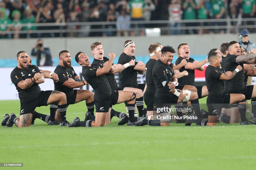 New Zealand v Ireland - Rugby World Cup 2019: Quarter Final