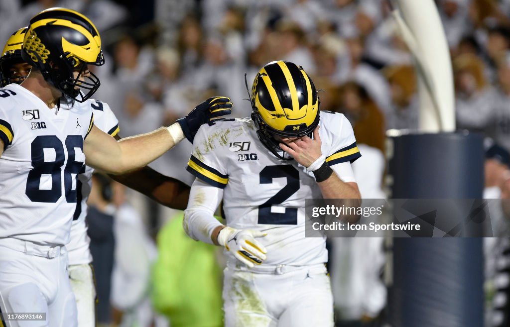 COLLEGE FOOTBALL: OCT 19 Michigan at Penn State