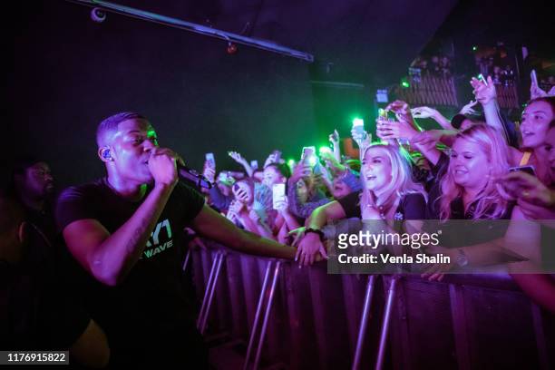 Jay1 performs at the Electric Ballroom on September 24, 2019 in London, England.